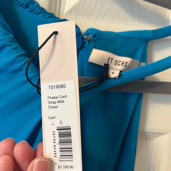 Et Ochs Blue Phoebe dress Size 6 - Picture 5 of 6